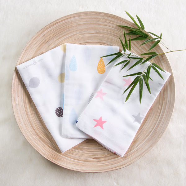 순한대나무 솜사탕 사각 기저귀 (3개 셋트) <br /> Mild Bamboo Cotton Candy Cloth Diapers (3 Pcs Set)