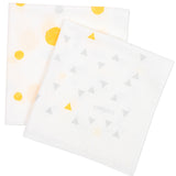 치즈쿠키 엠보거즈 손수건세트 (10장 세트) <br /> Cheese Cookies Embossed Gauze Handkerchief/10 Pcs Set