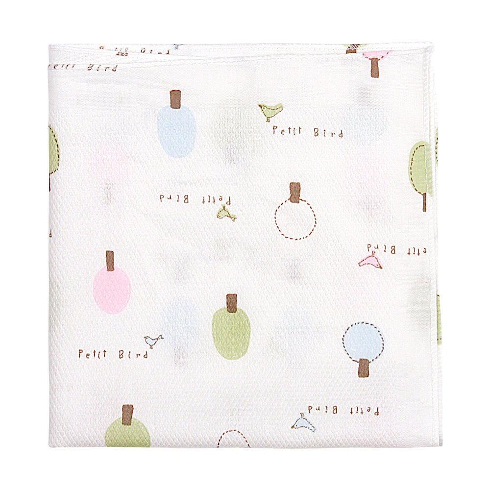 나무 엠보거즈 손수건세트 (10장 세트) <br /> Wood Embossed Gauze Handkerchief /10 Pcs Set