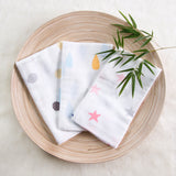 순한대나무 솜사탕 사각 기저귀 (3개 셋트) <br /> Mild Bamboo Cotton Candy Cloth Diapers (3 Pcs Set)